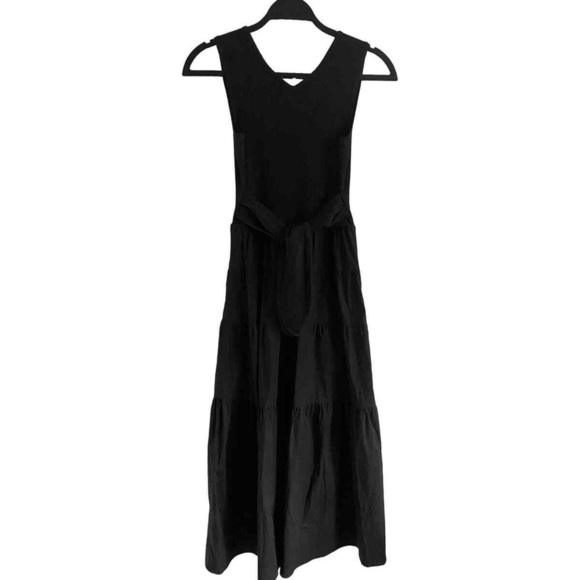 Jason Wu Black Tiered Dress - Picture 4 of 7